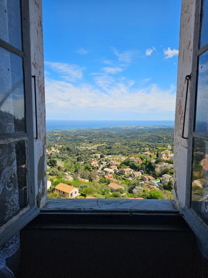 Palazzu Massoni, Magnifique Vue Sur La Mer Et La Montagne, Clim, Wifi, Parking Gratuit Cervione Zewnętrze zdjęcie