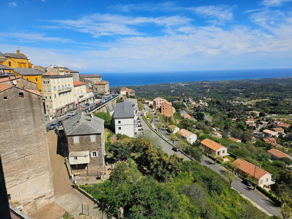 Palazzu Massoni, Magnifique Vue Sur La Mer Et La Montagne, Clim, Wifi, Parking Gratuit Cervione Zewnętrze zdjęcie