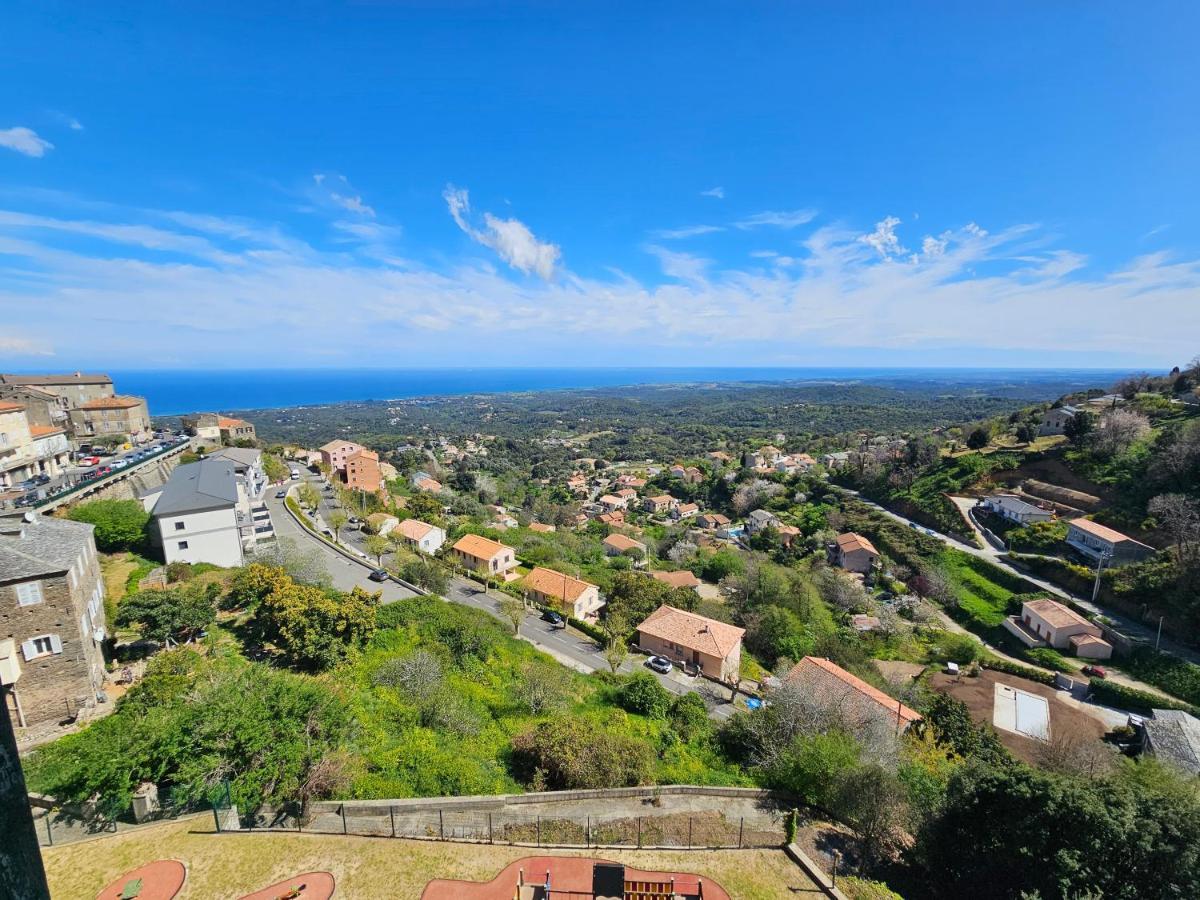 Palazzu Massoni, Magnifique Vue Sur La Mer Et La Montagne, Clim, Wifi, Parking Gratuit Cervione Zewnętrze zdjęcie