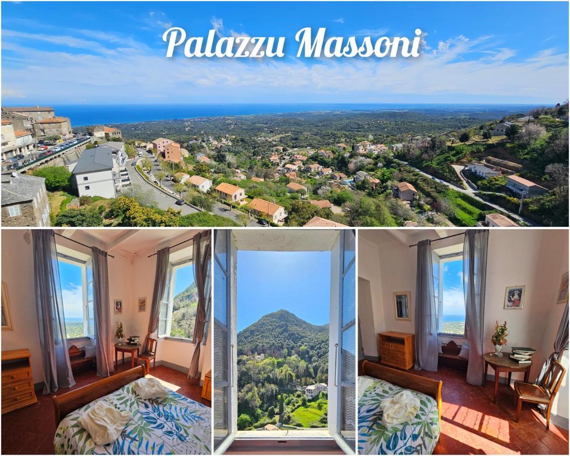 Palazzu Massoni, Magnifique Vue Sur La Mer Et La Montagne, Clim, Wifi, Parking Gratuit Cervione Zewnętrze zdjęcie